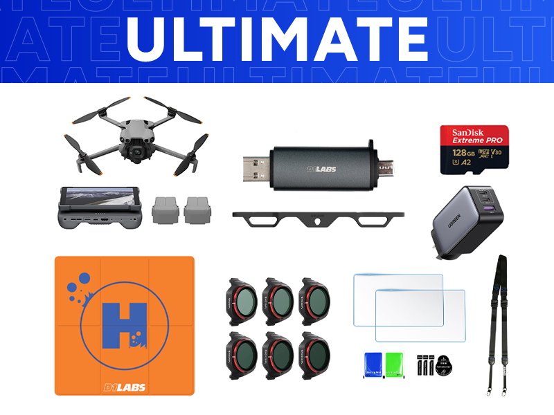 DJI Mini 5 Pro Ultimate Combo w. DJI RC Pro 2